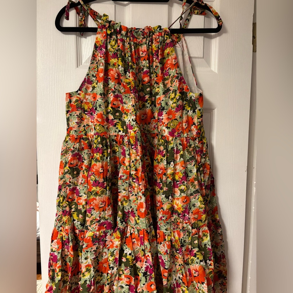 J. Crew Multicolor Floral Dress
